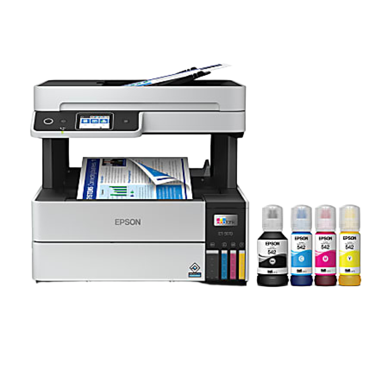 Epson® EcoTank® Pro ET-5170 C11CJ88201 InkJet All-In-One SuperTank Color Printer
